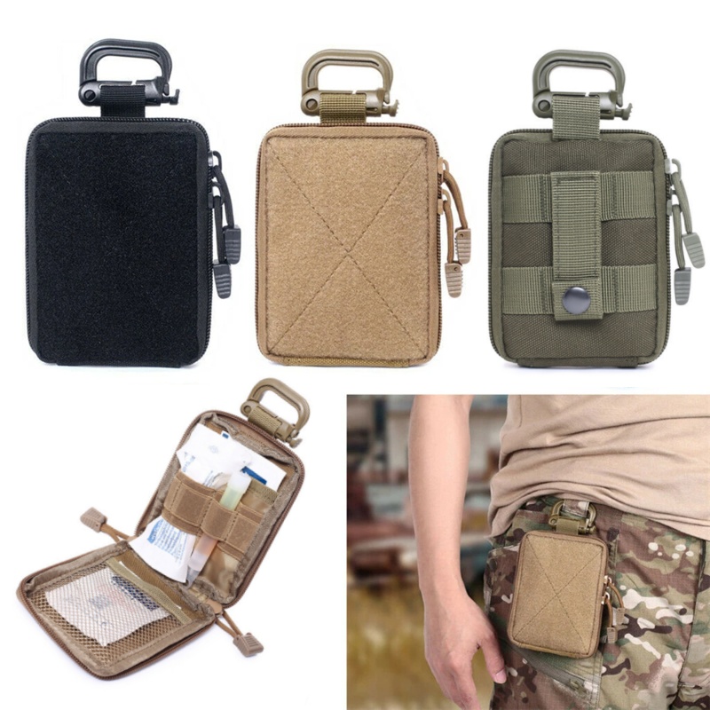 Hunting Outdoors Card - Carteira tática edc bolsa com zíper