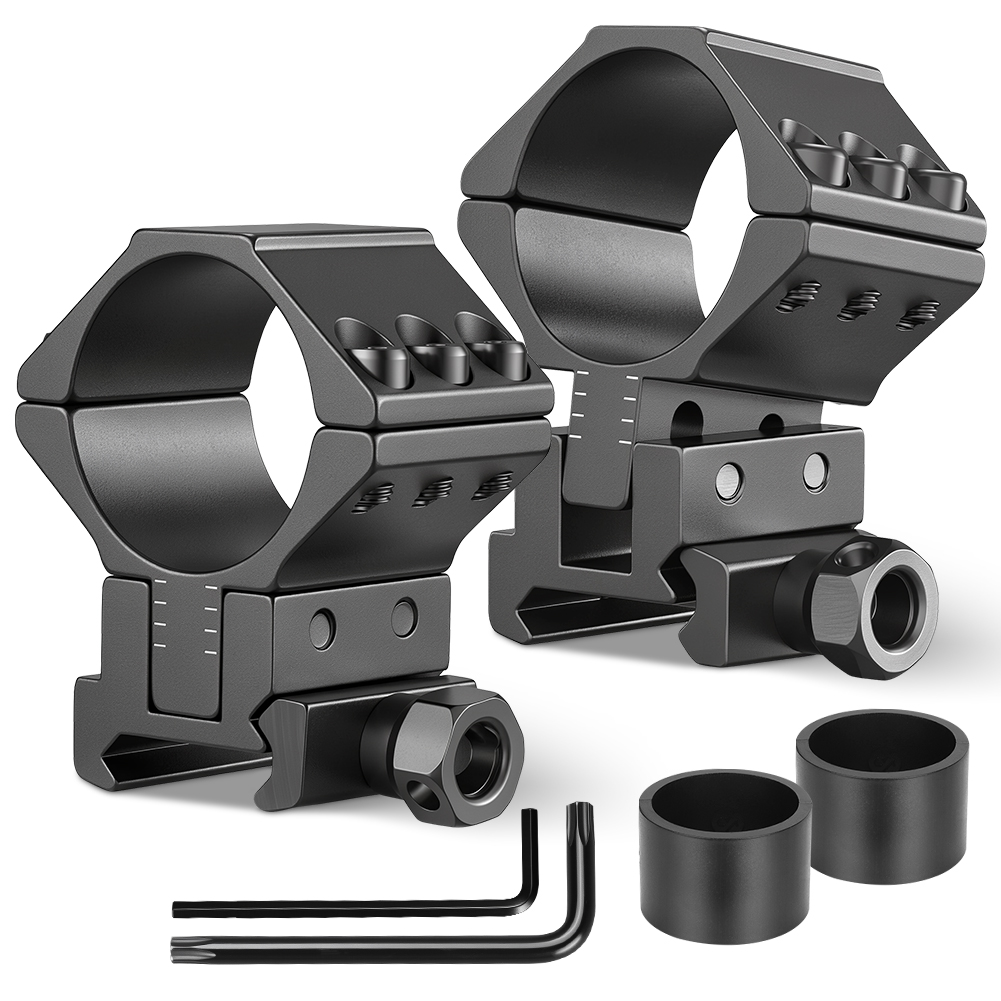 Outdoor Hunting Equipment - Anéis para Mira de Rifle UniqueFire,