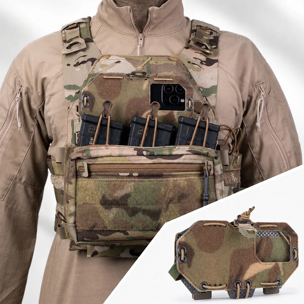 Outdoor Hunting Prints - Suporte Tático Dobrável para Telefone MOLLE