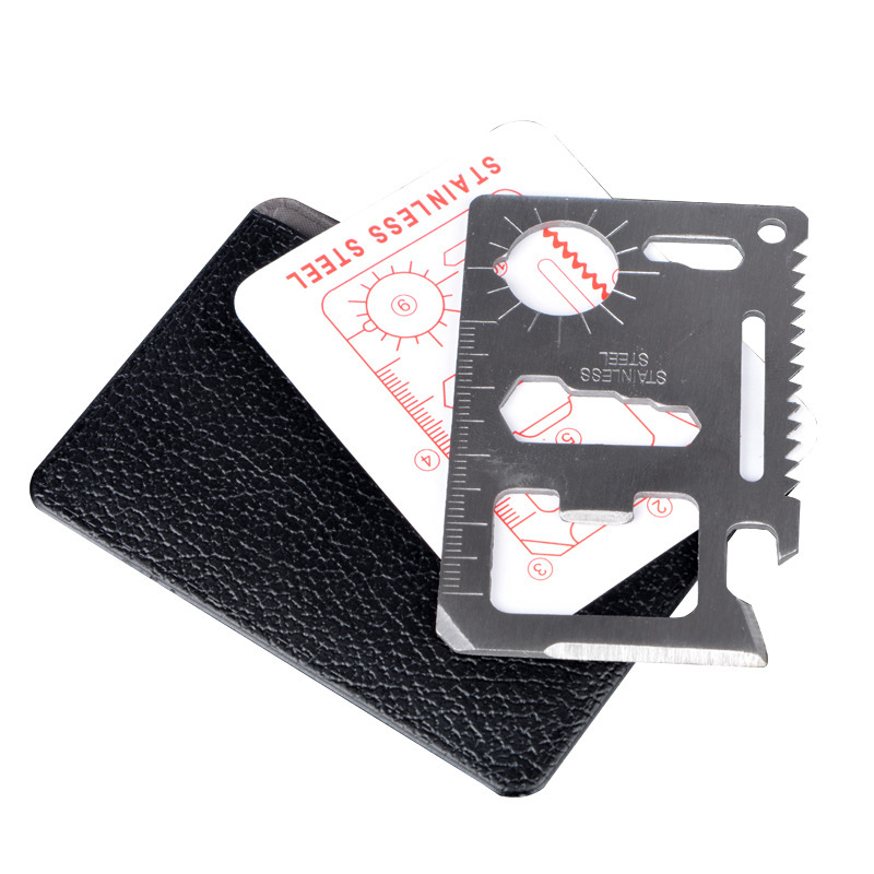 Hunting Outdoors Card - Ferramenta de bolso cartão de crédito