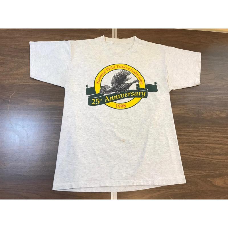 Wildman Hunting & Outdoor Photos - Camiseta Vintage dos Anos 90 da