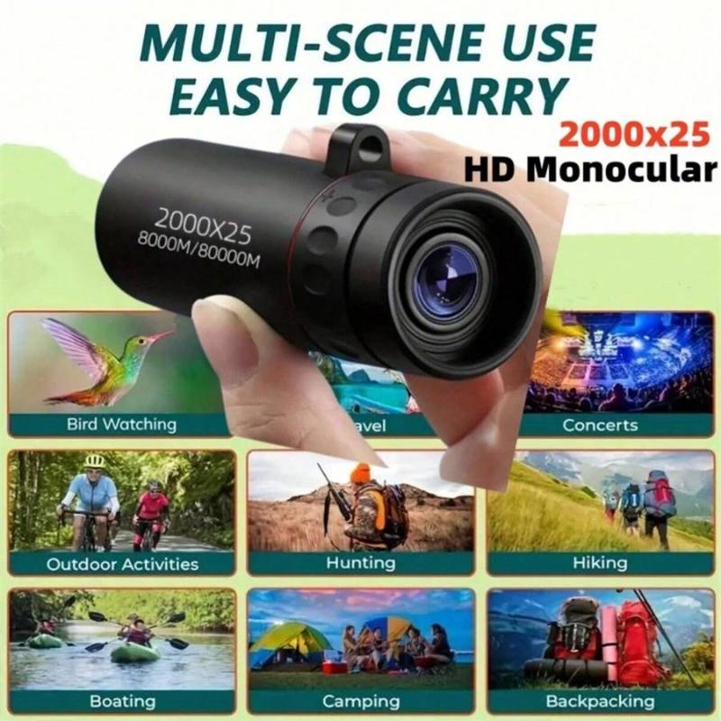 Telescópio monocular portátil  - Outdoor Hunting Equipment avaliação e preço
