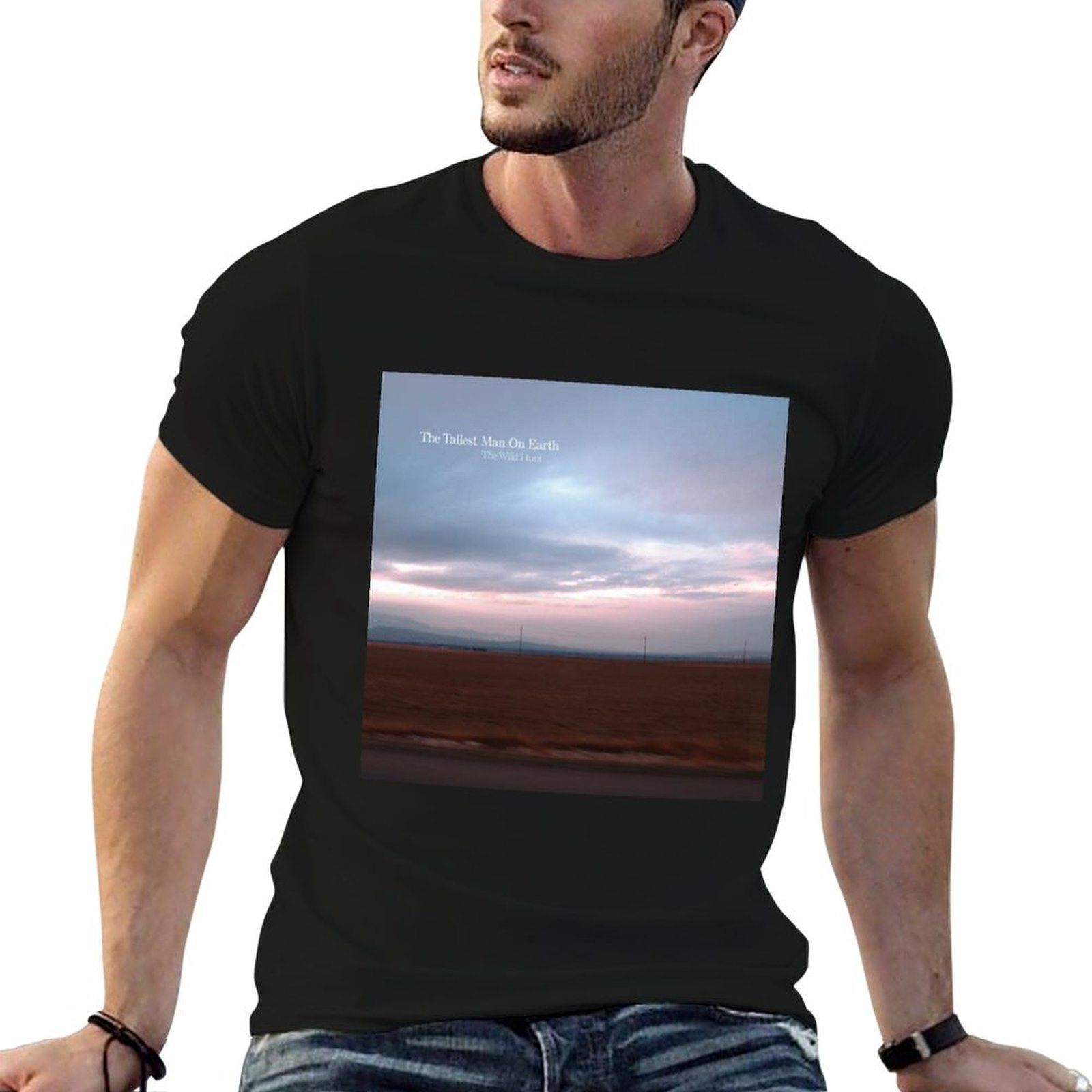 Camiseta The Tallest Man On Ea - Wildman Hunting & Outdoor Photos avaliação e preço