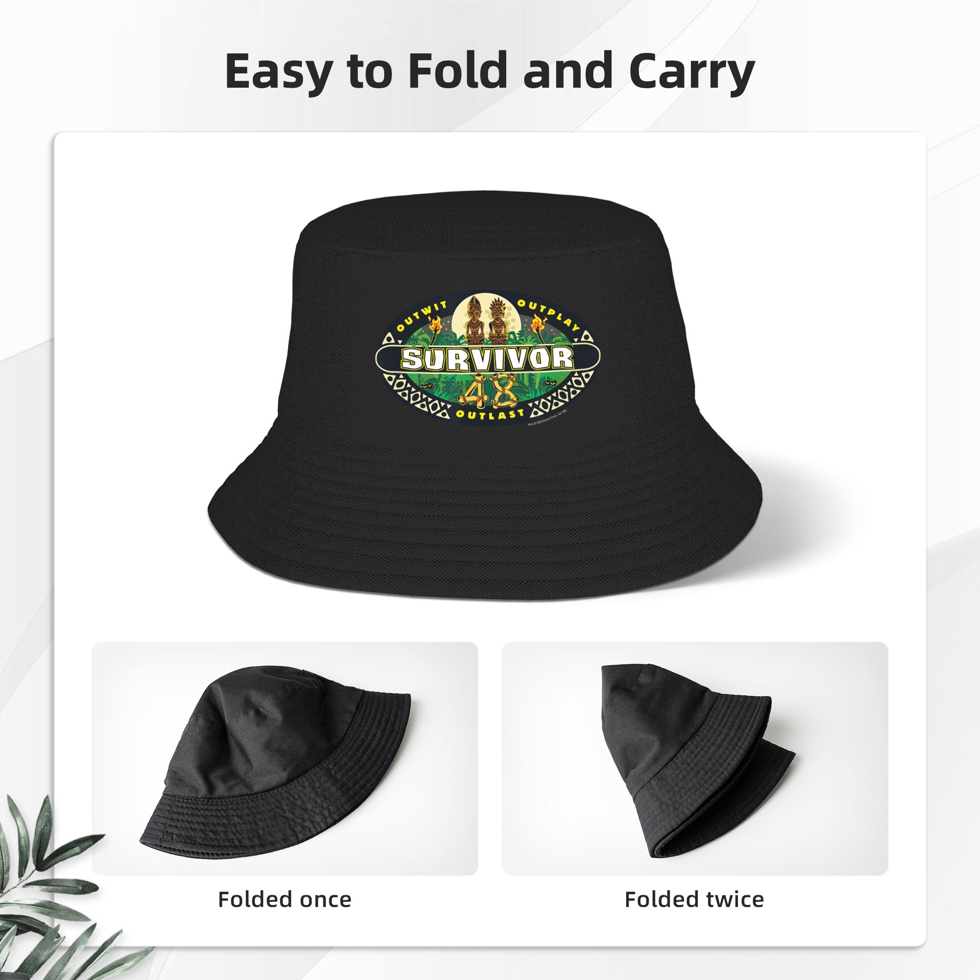Chapéu Bucket Oficialmente Lic - Outdoor Hunting Logo avaliação e preço