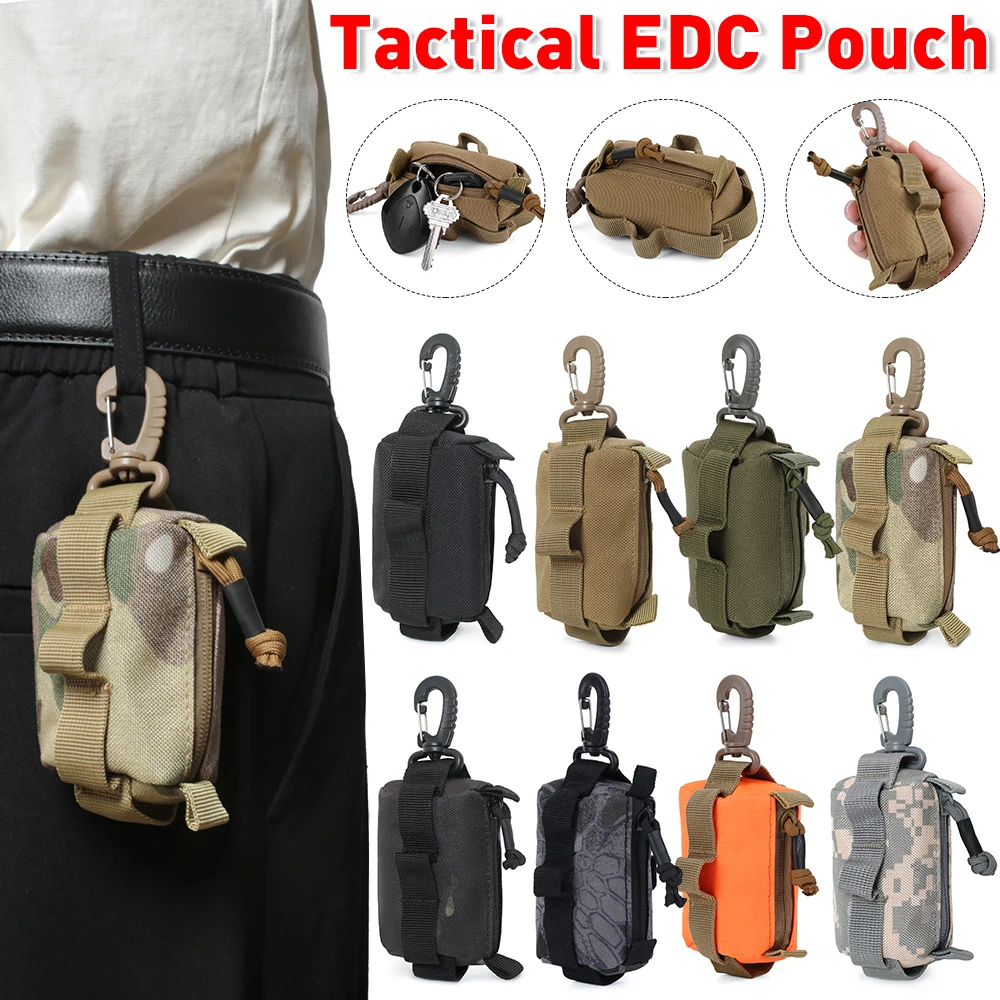 Bolsa tática EDC com zíper, po - Hunting Outdoors Card avaliação e preço