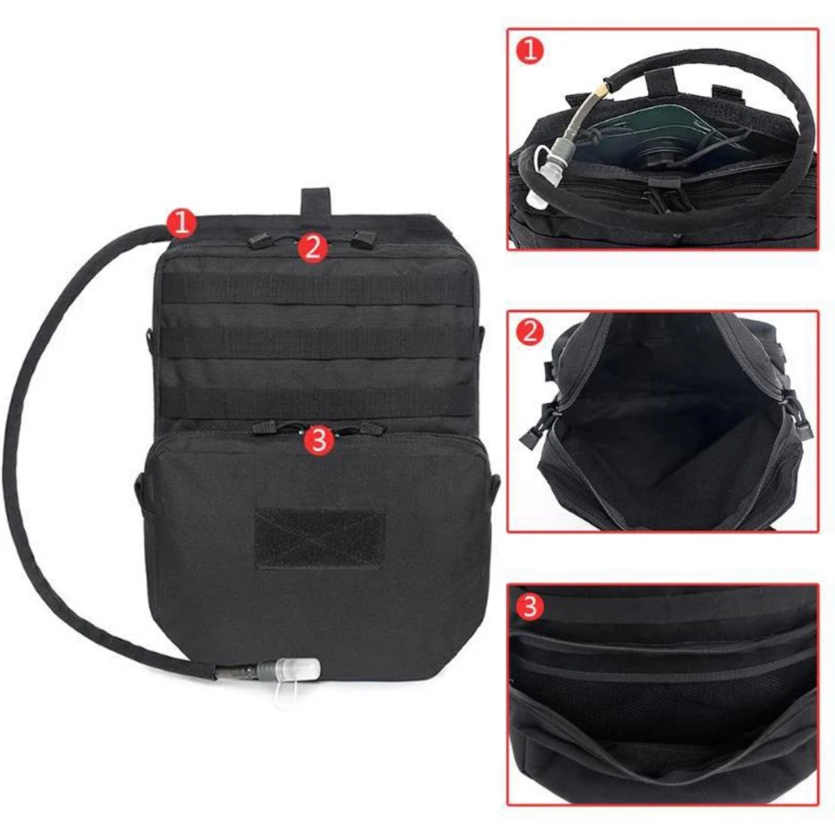 Outdoor Molle Nylon Bag, Campi - Outdoor Hunting Equipment avaliação e preço