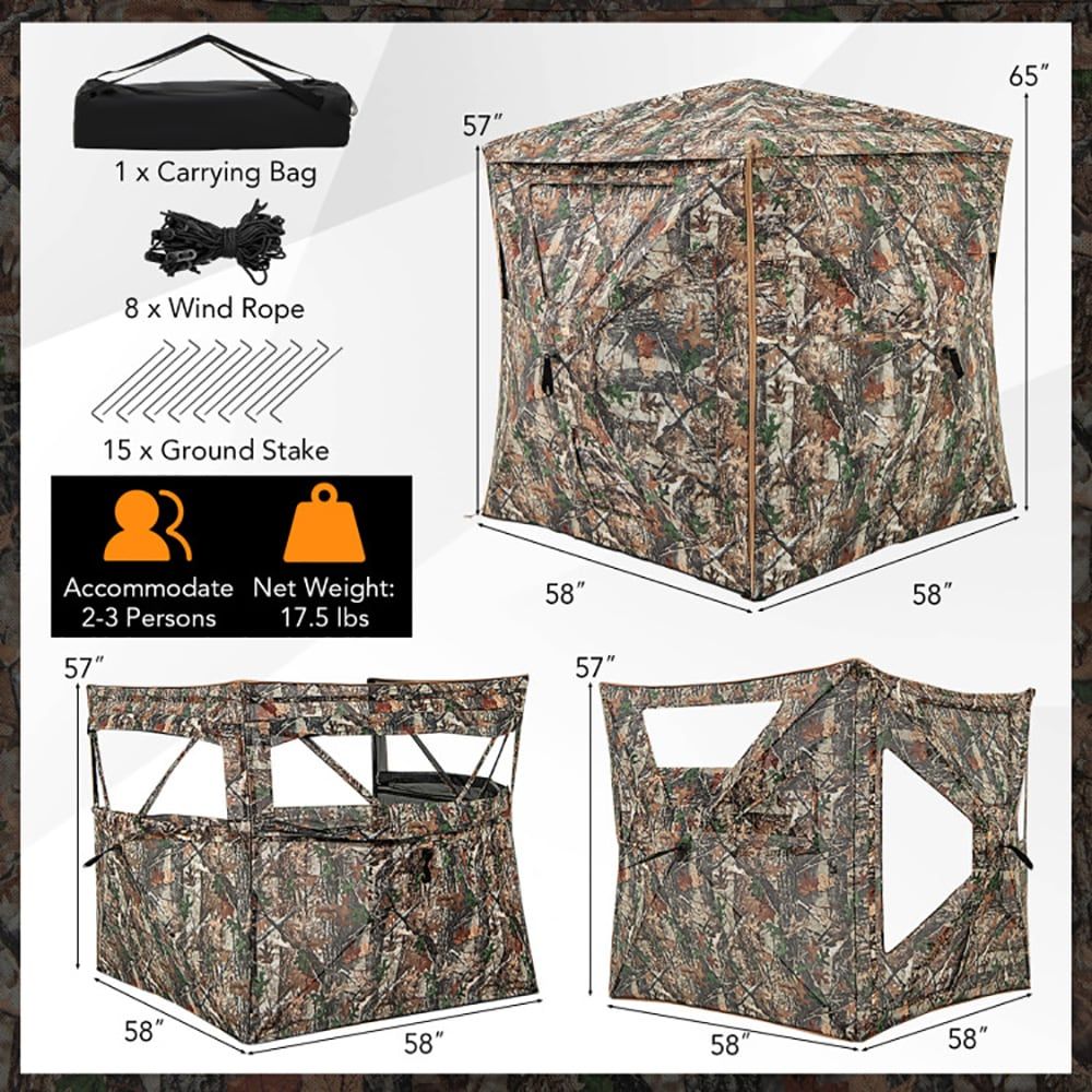 Abrigo de Caça Desmontável 5 e - Hunting & Outdoor Supplies Vanderbijlpark Photos avaliação e preço