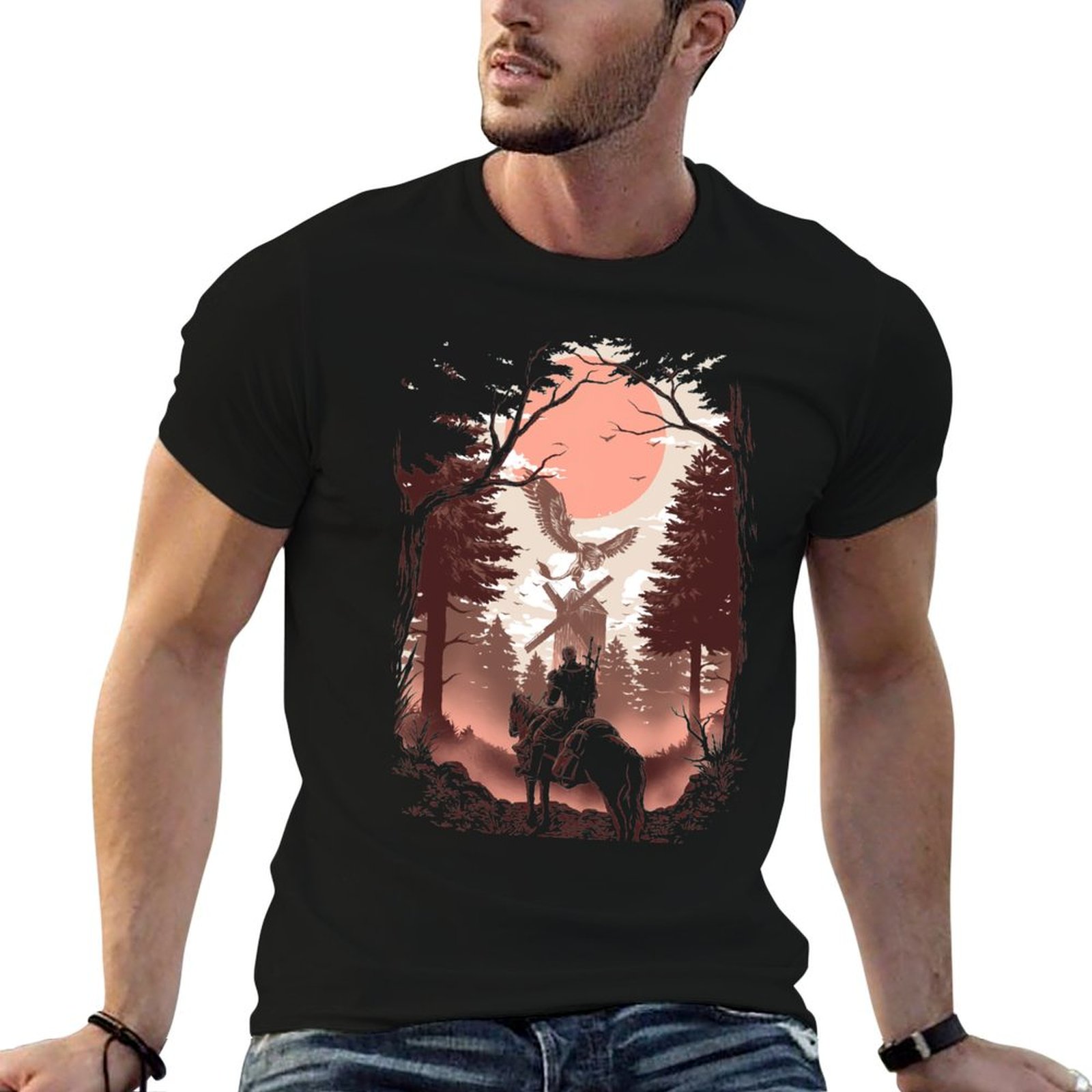 Camiseta The Wild Hunt para Tr - Wildman Hunting & Outdoor Photos avaliação e preço