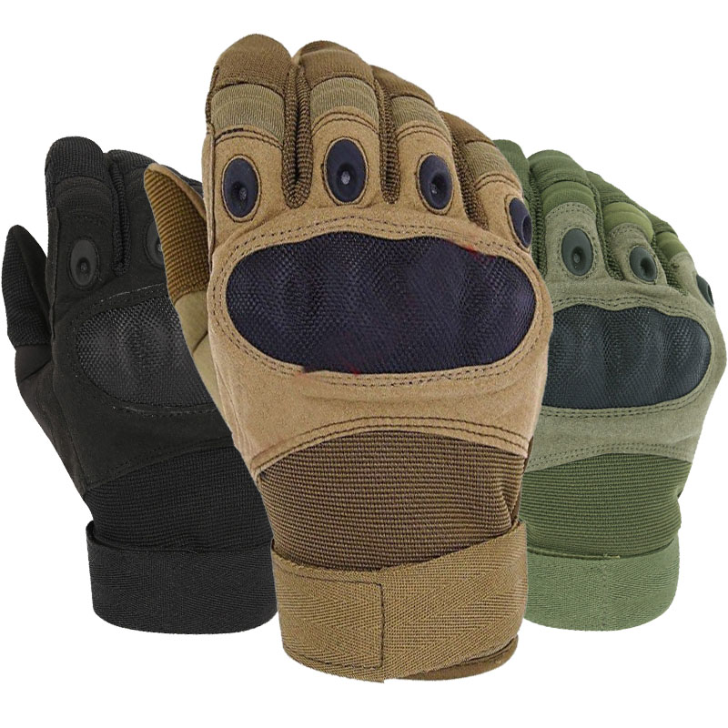 Luvas Táticas de Dedo Inteiro  - Outdoor Hunting Logo avaliação e preço