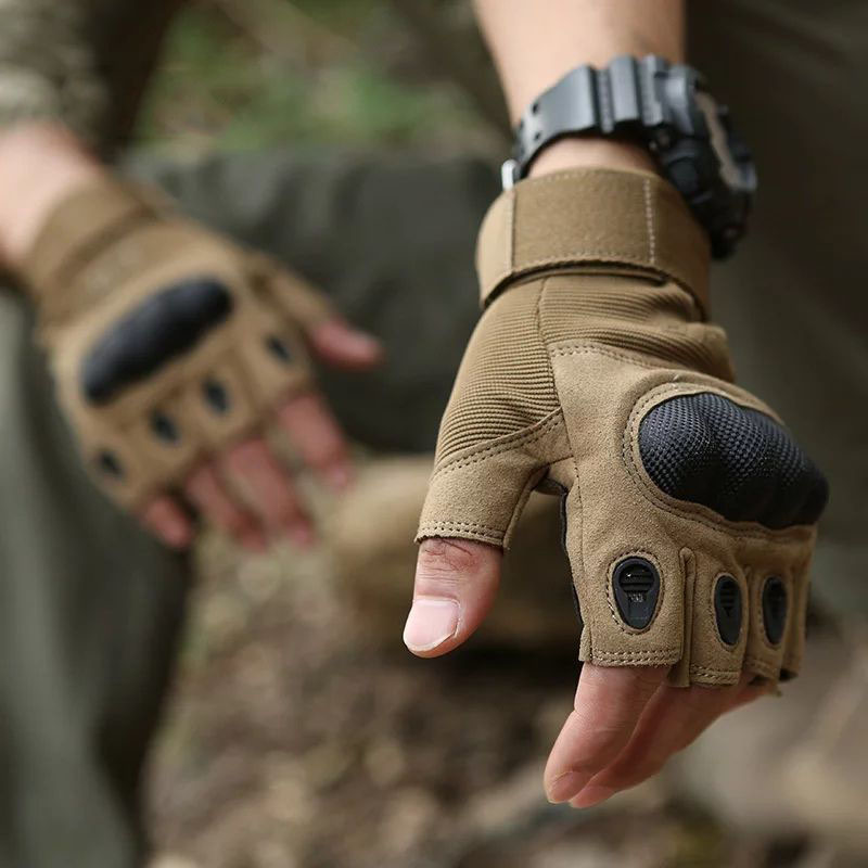 Luvas Táticas de Dedo Inteiro  - Outdoor Hunting Logo avaliação e preço