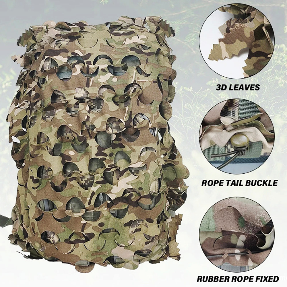 Tactical 3D Camuflagem Mochila - Outdoor Hunting Equipment avaliação e preço