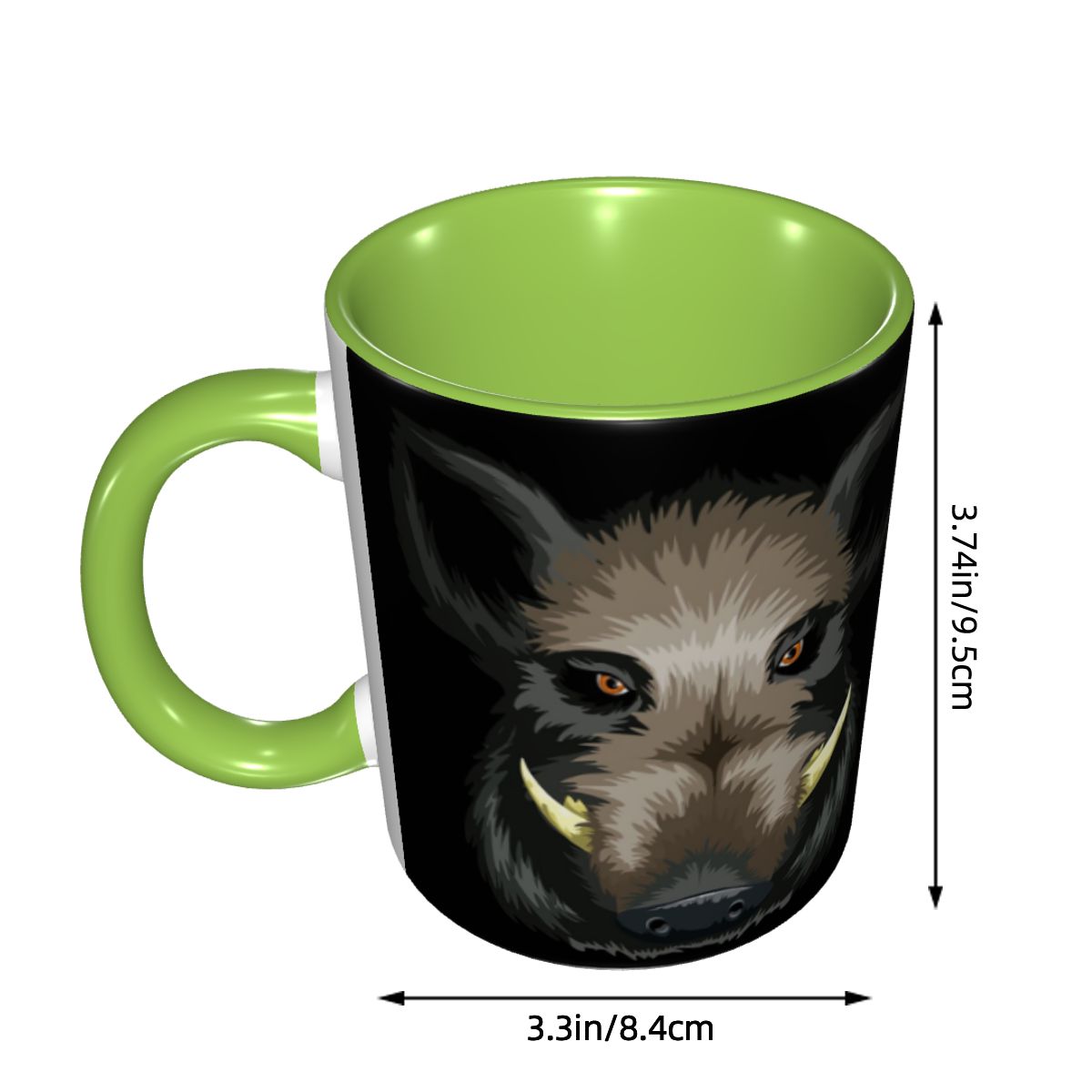 Caneca Engraçada de Caça ao Po - Wildman Hunting & Outdoor Photos avaliação e preço