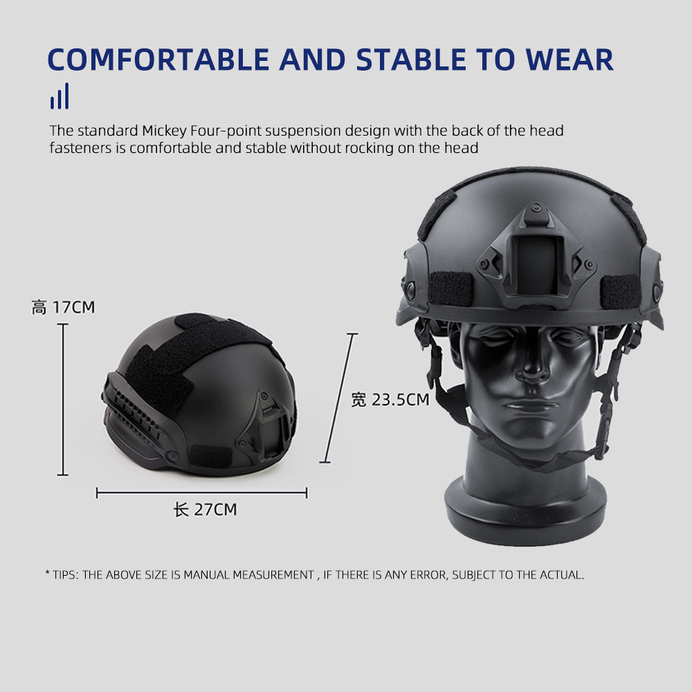 Capacete Tático BOOIU MICH 200 - Outdoor Hunting Equipment avaliação e preço