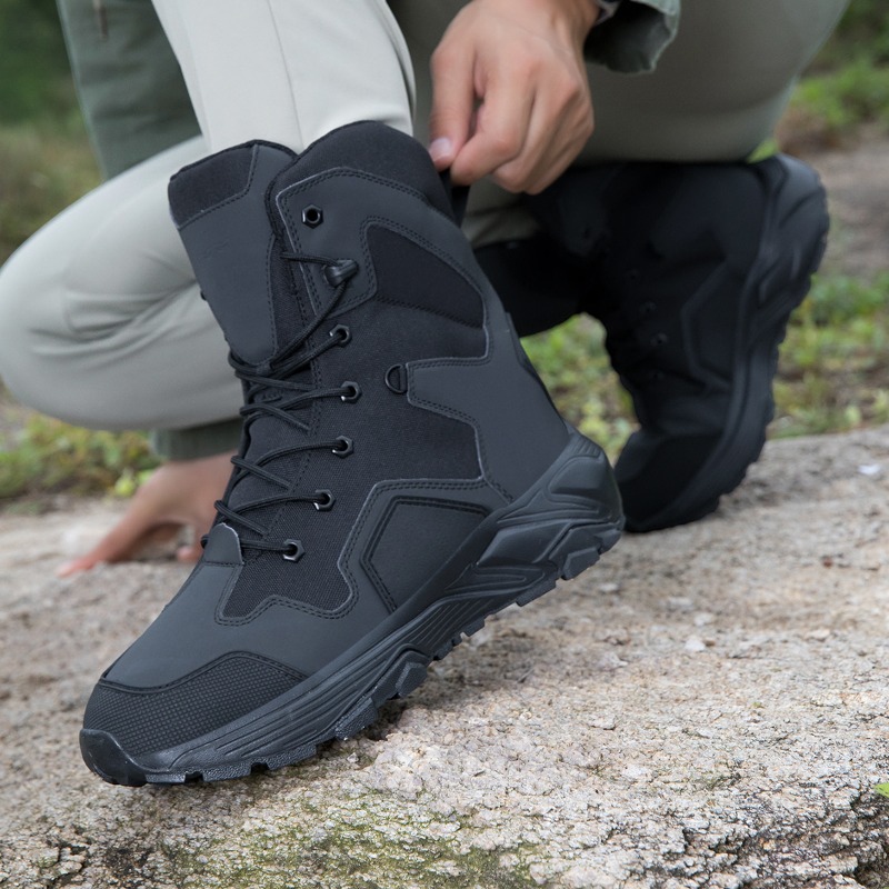 Botas táticas masculinas com c - Wildman Hunting & Outdoor Photos avaliação e preço