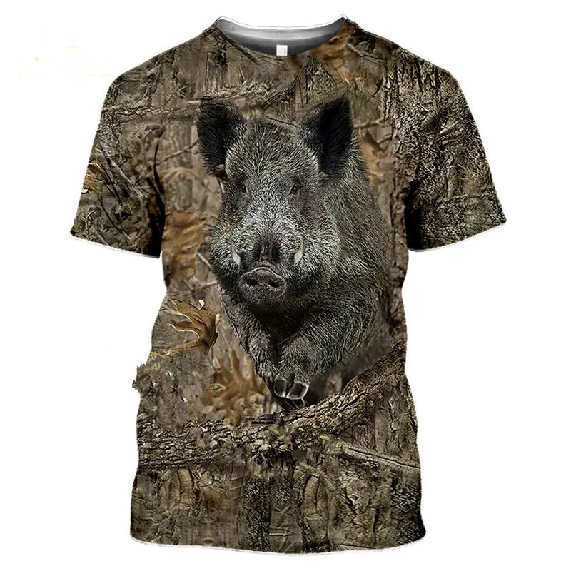 Camiseta 3D Camuflada de Caça  - Wildman Hunting & Outdoor Photos avaliação e preço