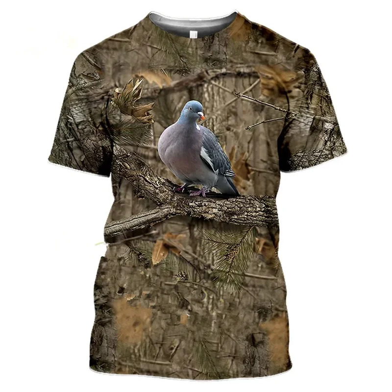 Camiseta 3D Camuflada de Caça  - Wildman Hunting & Outdoor Photos avaliação e preço